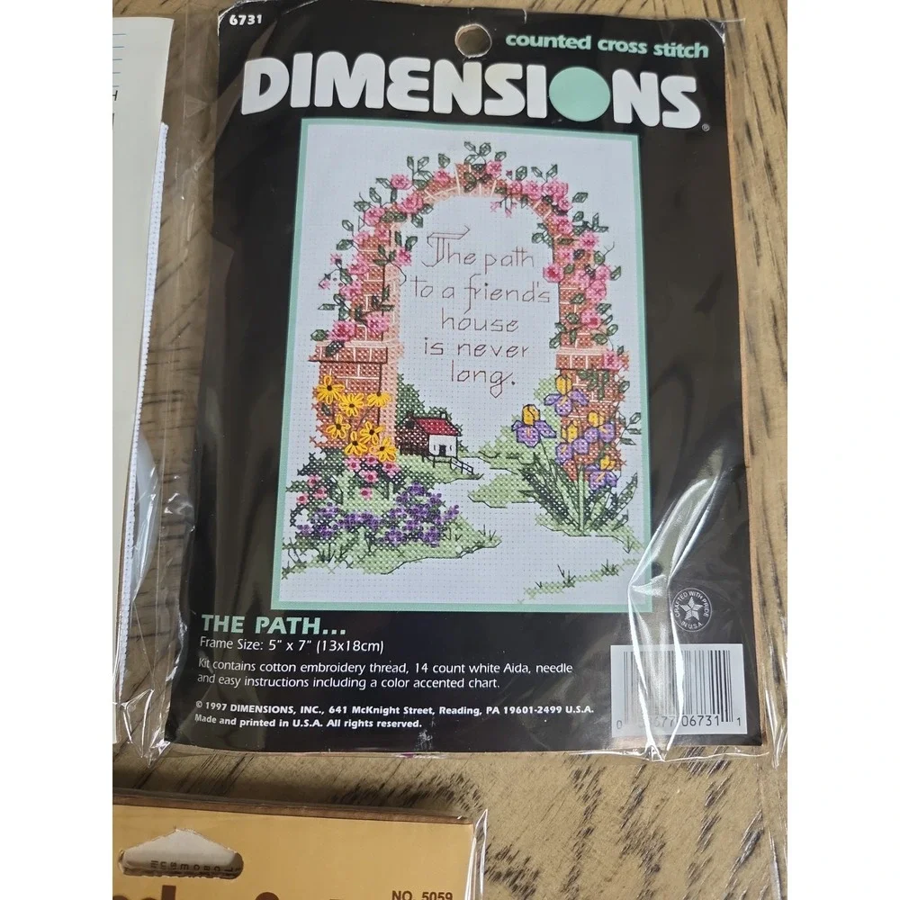 Vintage Cross Stitch Kits Dimensions Wonder Art Pairs New Friends Cats Dreamin